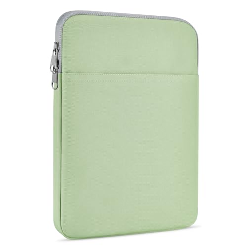 9-11 inch iPad Carrying Sleeve, Shockproof Travel Tablet Case for iPad Pro 11 M5 M4 2025, iPad Air 11/10.5 M2/ Pro 11 M2/ 10th 10.9, Galaxy Tab A9+ 11' Bag -Mint Green