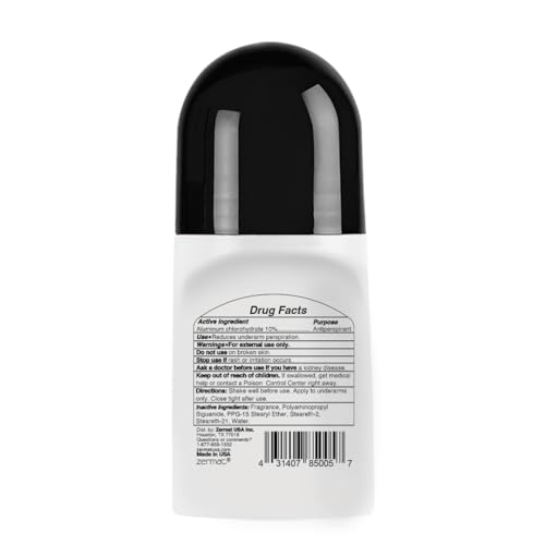 Zermat Mio, Desodorante Roll-On, Antitranspirante 24 h 2.5 Oz miniatura 2