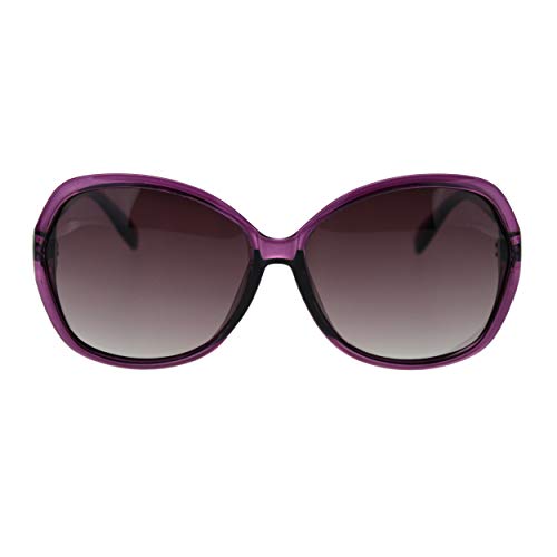 Polarized Lens Womens Geometric Art Deco Jewel Butterfly Sunglasses2