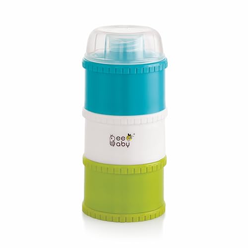 BeeBaby Store and Feed Stackable Milk Powder Container. 3 Layer Multi-Storage, Multi-Functional Food and Milk Dispenser. 100% Bpa Free, Travel Friendly. 0 Months+ (Blue) (B0CV14GTTD) Amazon Price History, Amazon Price Tracker