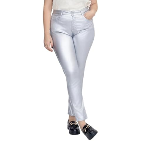 Miro Boho Chic Metallic Trousers UK 18 Cover