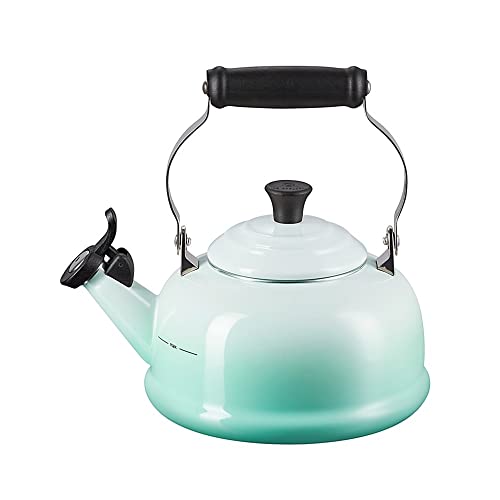 Le Creuset Chaleira Tradicional 1,6 L Aço Carbono Esmaltado Cool Mint