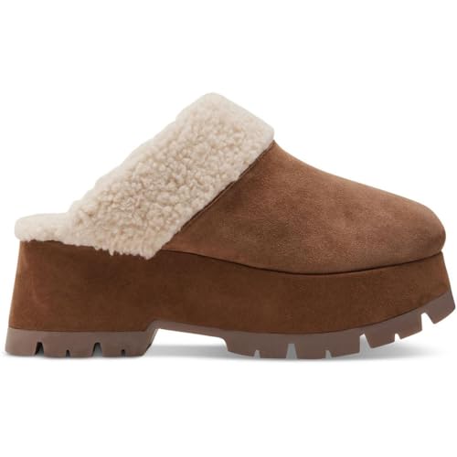 Steve Madden Women's Juney Ankle Boot, Chestnut Suede, 7