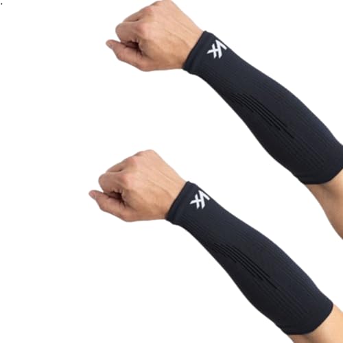 KANXA Par de Manguito Curto Poliesportivo - Proteção de Braço para Vôlei, Basquete, Ciclismo Futebol