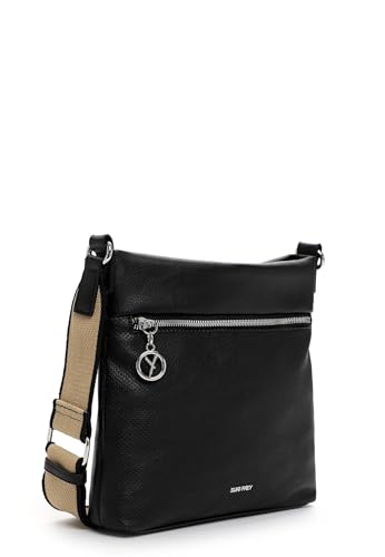 Bolso bandolera negro Patsy de Suri Frey: bolso crossover cómodo para mujer 5