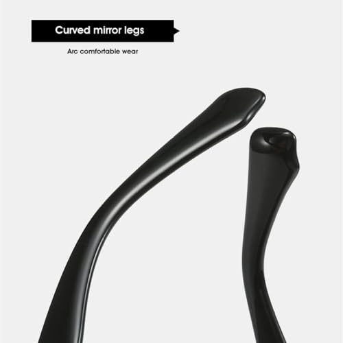 Lunettes de soleil carrées design géométrique et finitions rivets - 6