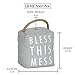 Pavilion Gift Company 72194 Bless This Mess Door Stopper, 5 x 6