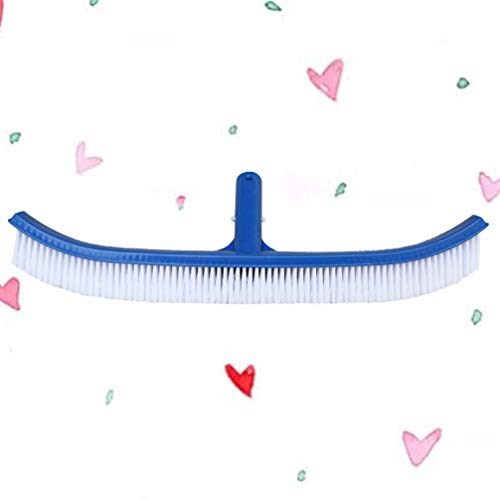 Garneck Escova de piscina de 45 cm de nylon para piscina de algas ferramenta de limpeza para limpar