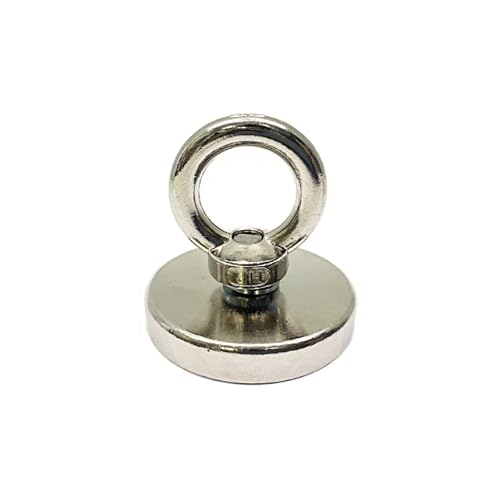 超強力 マグネットフック 最高耐荷重 約 80kg 48mm 1個 磁石 ステンレス マグネット フック 強力 磁力 収納 キッチン お風呂 オフィス 玄関 冷蔵庫 壁 壁掛け アウトドア 防腐 防錆 (HOOK481)