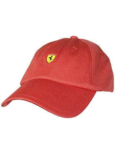 Casquette Puma Ferrari garçon rouge ajustable pour éviter les coups de soleil avec style