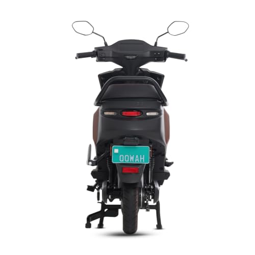 Image of OOWAH MAX Electric Scooter | 145 km ARAI range | 5 hr Fast Charging Safe LFP Battery with 5-Year / 75,000 km Warranty Color : Mocha Brown (Ex Showroom)