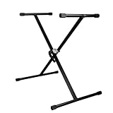 E.D.GEAR EKS-XS/BLK X型シングルキーボードスタンド イーディーギア EDGEAR