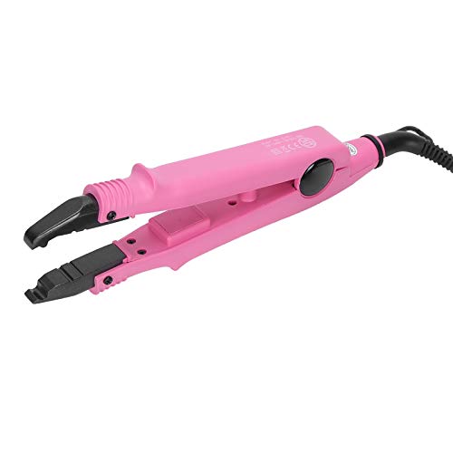 Plancha para Extensiones de Cabello Yosoo con Placa de Calentamiento PTFE, Ajuste de Temperatura, para Todo Tipo de Cabello, Uso Profesional y Hogar (Enchufe US) miniatura 1