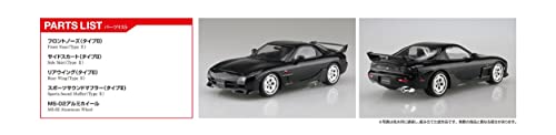 Mazda Speed A-Spec FD3S Rx-7 ’99 1:24 Kit de plástico miniatura 7