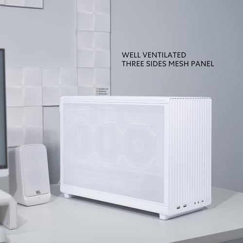Lian Li A3-mATX-26.3L Micro Form Factor Chassis-Flexible Power Supply Installation-No Fans Included-Supports 360mm AIO-Modularity Design-For M-ATX and ITX Motherboard-DAN Collaboration-White (?A3W.US) by Lian Li - Image 3