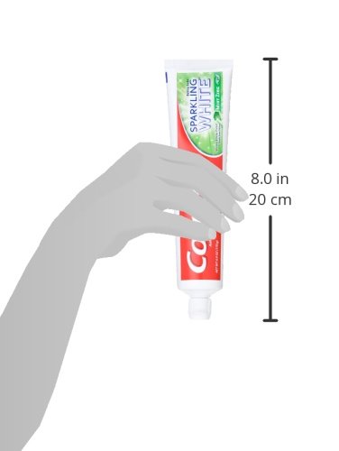 Colgate Sparkling White Whitening Toothpaste, Mint - 6 ounce (6 Pack)