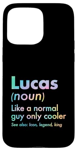 Lucas Like A Normal Guy Only Cooler Legend King �t�@�[�X�g�l�[�� �X�}�z�P�[�X iPhone 15 Pro Max �p
