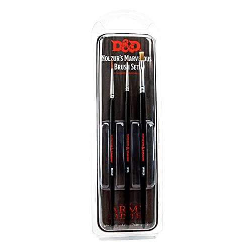 Nolzur's Marvelous Brush Set peindre les détails fins des figurines D&D