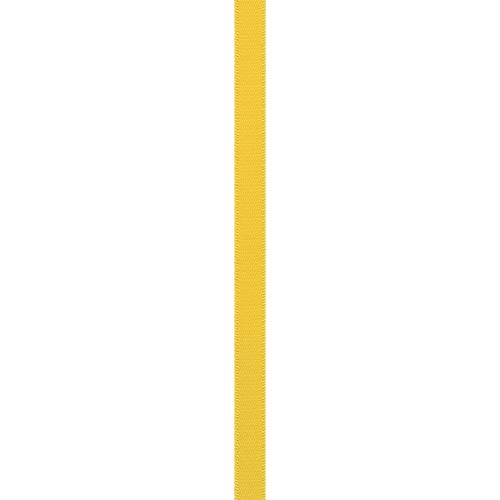 Image of Berwick 069639 3 /8 inch Wide Single Face Satin Ribbon, Lemon Yellow, 6 Yds
