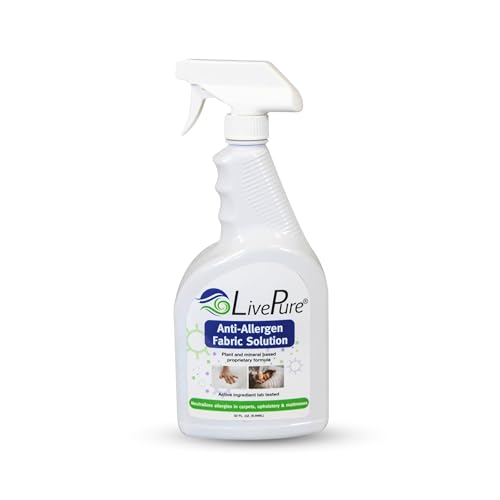 LivePure Anti-Allergen 32 OZ Fabric Spray for Household Surfaces by LivePure - Used condition - US$17.71