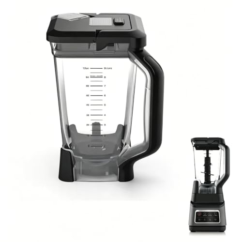 Vaso de repuesto 72oz soluciona grietas en batidoras Ninja BL610 CO610B 3