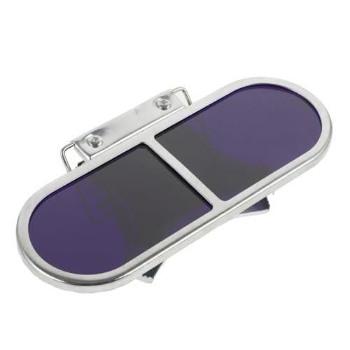 KONTONTY Clip-on Welding Goggles Screw Type Steelmaking Eye Protection Glasses Cap for Boiler Welding Safety Gear