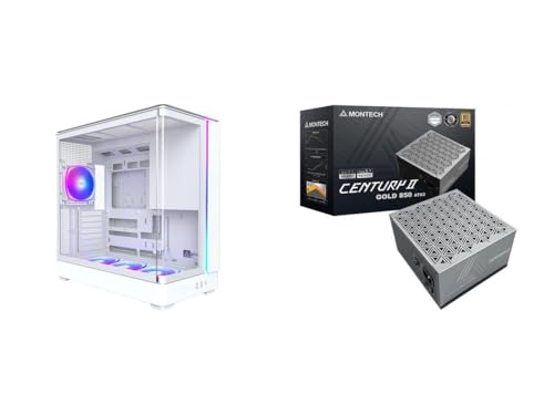 Image of Montech Computer Case PSU Combo - King 45 PRO (W) CASE with Century II 850W PSU