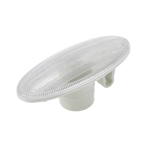 RATCHROLL Left/Right Side Marker Light Cover for Nissan Cube Juke 06-14 Waterproof Blinker Corner Parking Light Turn Signal Light Lens No.261608990A/261603HN0A Plastic 1pc