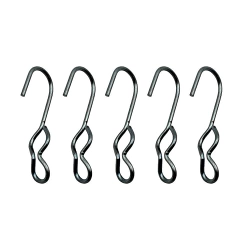 ACTIVLIFE for Set of Five Rubber Rope SJ Hooks Many Applications for 3/8