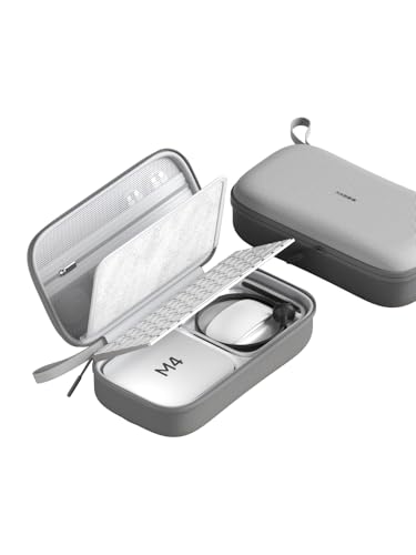 Rangement Mac Mini M4 M4 Pro 2024 Hagibis housse de transport pour clé USB et chargeurs