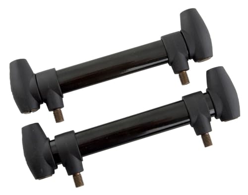Colore: nero. Fox Support de canne à Pêche MK2 2 Rod Buzz Bars