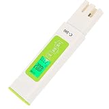 Cyfrowy tester wody TDS Meter, Cyfrowy miernik TDS/SG/zasolenia/temperatury/EC 5-w-1, Tester jakości wody, Miernik ppm o wysokiej dokładności do testowania wody pitnej, basenów i akwariów