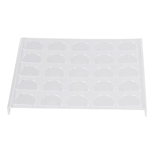 OEBUAFI Soporte para Cápsulas de café Soporte para Cápsulas de café Organizador de Bandeja de Almacenamiento Debajo del Cajón Capacidad para 25 con Base Resistente