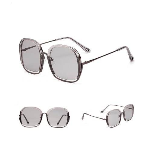 Verres solaires vintage anti-UV400 et lunettes rétro tendance femmes - 4
