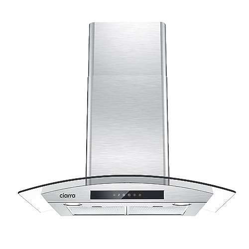 Amazon.com: Wall Mount Range Hood 30 inch with Soft Touch Control  