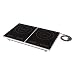 AmazonBasics - Placa de inducción doble con pantalla digital, controles táctiles y...