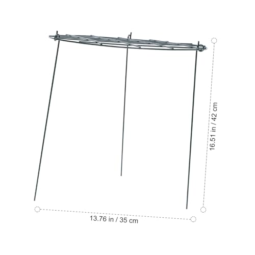 Support treillis jardin métal pour redresser vos plantes de vigne x2