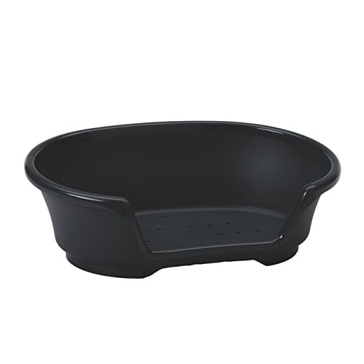 Karlie Domus Haustierkorb, 58 x 38 x 20 cm, grau 7 Nobby 75507-05 Hunde Kunststoff Bett "Cosy-Air" 65 cm, schwarz