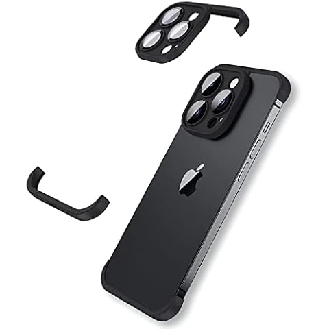 JZNIOBEI Frameless Case for iPhone 15 Pro Cover