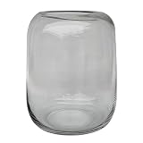 Akaco Glass Vase for Flowers Modern Decorative Large Vase Centerpiece for Dining and Coffee Table Ki