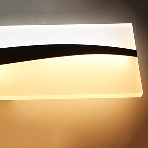 Applique murale miroir LED rétro et réglable pour salle de bain - 2