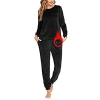 Ekouaer Schlafanzug Damen