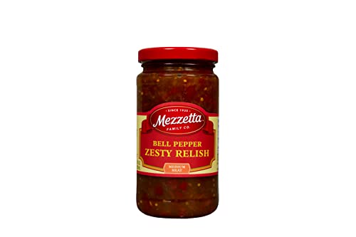 Mezzetta Zesty Relish with California Bell Peppers and Jalapenos - Perfect for Sandwiches, Burgers, Brats & Franks - Sweet & Spicy Flavor - Made with Fresh Jalapeno Peppers - 100% Local Ingredients - Thumbnail 3