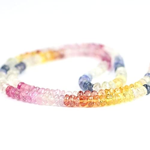 Saphir multicolore véritable 4mm pour remplacer les fausses pierres par des gemmes précieuses
