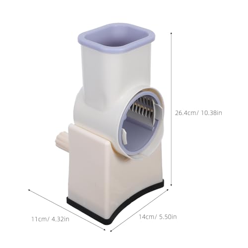 Cortador manual y rallador rotatorio para queso y alimentos ABOOFAN miniatura 5