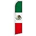 Mexico Swooper Feather Flag - Great for Events, Parades, and Fair