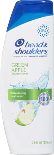 Image of Head and Shoulders Dandruff Shampoo, Anti-Dandruff Treatment, Green Apple for Daily Use, Paraben Free, 12.5 oz (Pack of 2)
