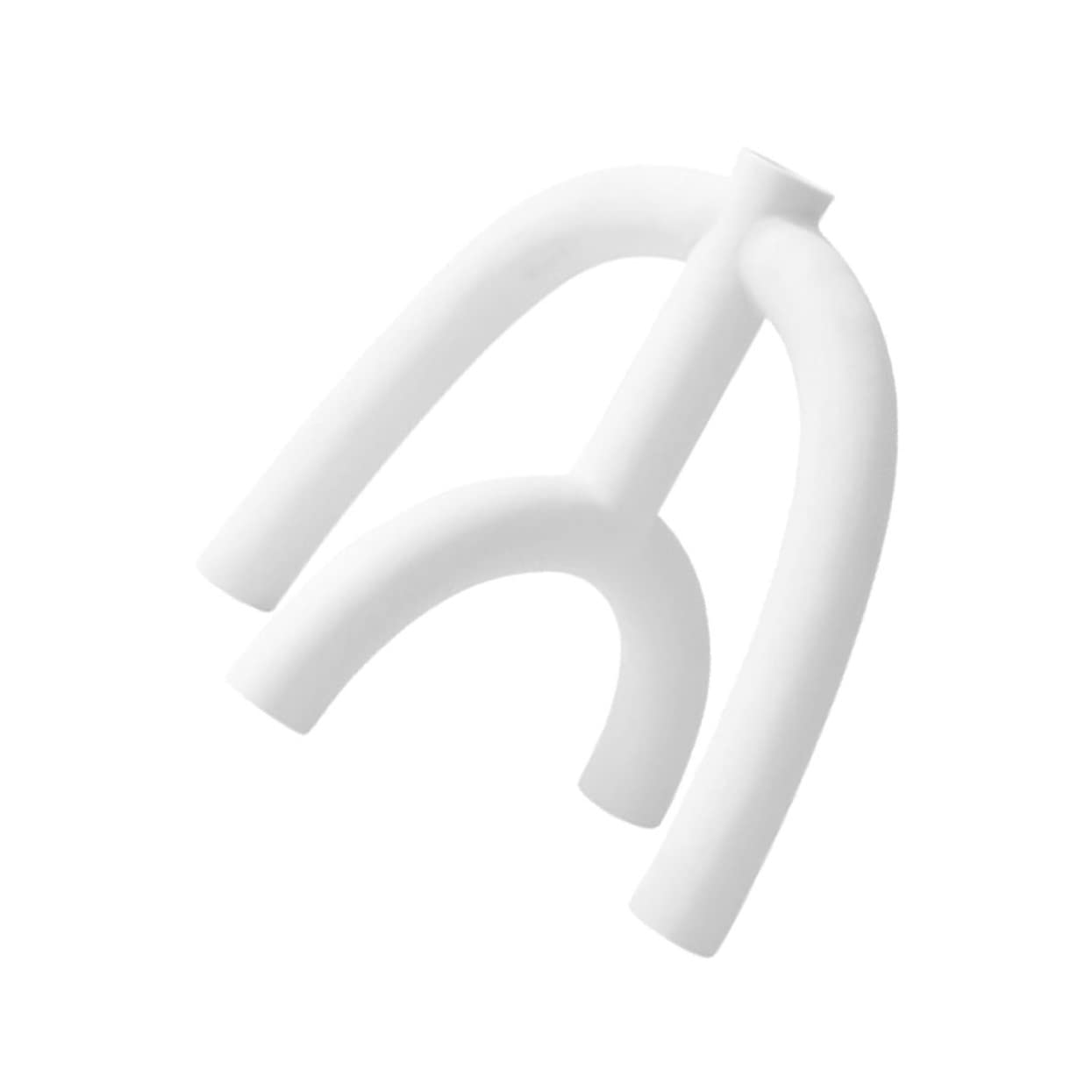 Ciieeo Candelabro y Uso Duradero Blanco Diseño Simple de Cerámica para Adorno del Hogar en Festivales y Bodas