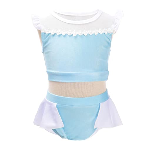 Image of Lito Angels Baby Little Girls Princess Swimming Costume Two-Pieces One Pieces Swimsuit Bathing Suit