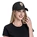 Kit Music Connor Fashionable, Sweat-Absorbent, Breathable, Sun-Shading, Versatile Outdoor Hat Black